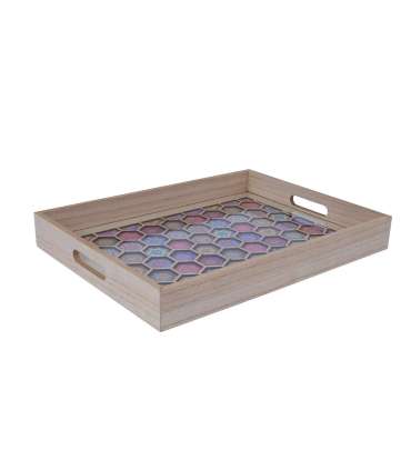 Kandik HAZEL 40x30cm, värviline muster