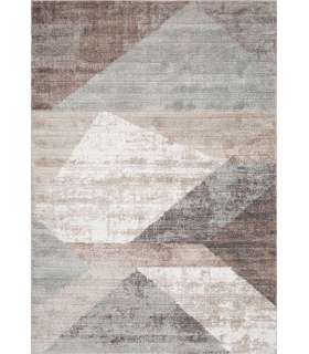 Vaip KIGALI-2, 100x150cm, sinine/pruun romb