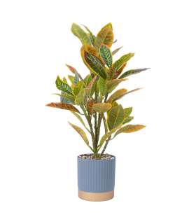 Kunsttaim GREENLAND H40cm, punakad lehed