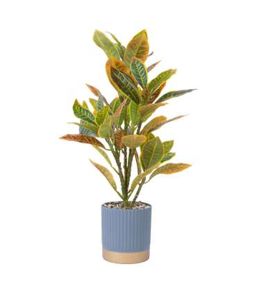 Kunsttaim GREENLAND H40cm, punakad lehed