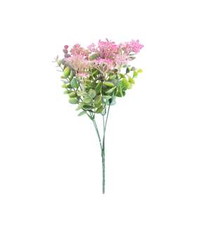 Kunstlill FLOWERLY, roosa õis