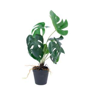 Kunsttaim GREENLAND H40cm, "Monstera"