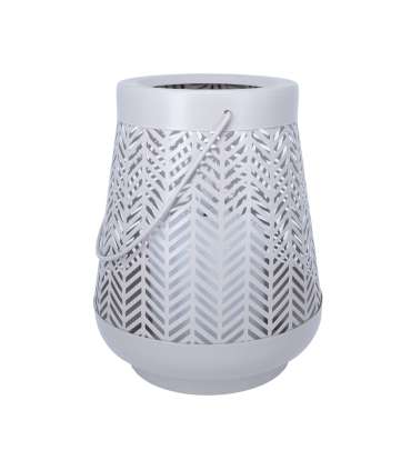 LED-latern WINGS GLENN D15xH18cm beež, taimer 6h