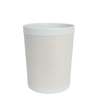 Prügikast WILMA 22x22x27,5cm, valge