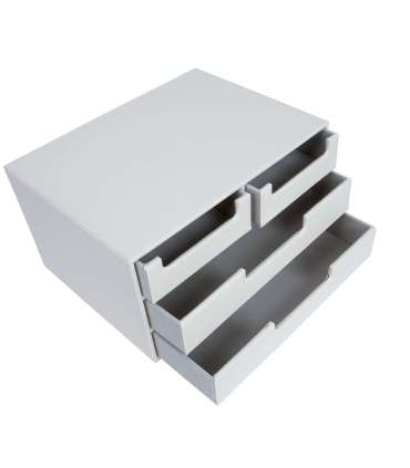 Dokumendisahtlid WILMA 34x26x18,5cm, valge