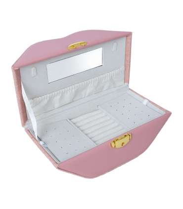 Ehtekarp SEZANE LIPS 25x12x12,5cm, roosa