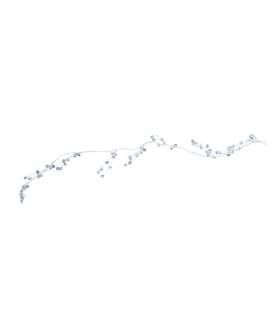 LED-vanik SHINE 1m, läbipaistvad pärlid