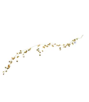 LED-vanik SHINE 1m, kuldsed pärlid