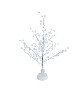 LED-puu SHINE H45cm, valge