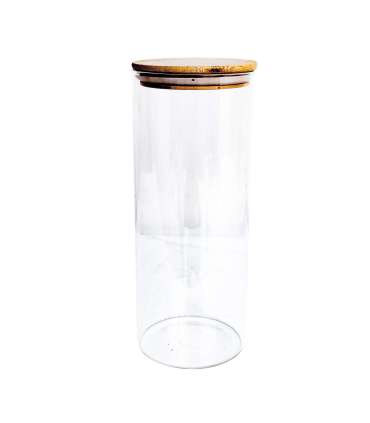 Klaaspurk THERON D10xH25cm kaanega