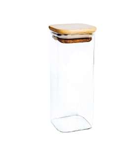 Klaaspurk THERON D6xH15cm kaanega, kandiline