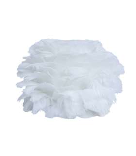 Laelamp FEATHER D40cm valge