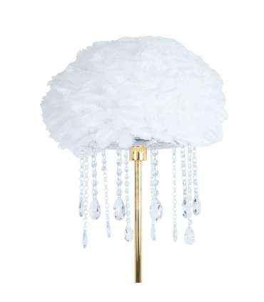 Põrandalamp FEATHER H150cm valge, ripats