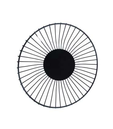 Vaagen NISSA D25xH13cm, must ovaal