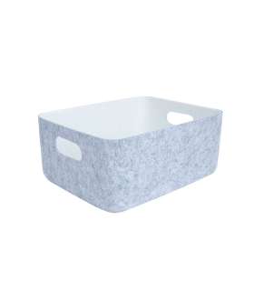 Kast LIDO FELT 33x25xH14cm, helehall