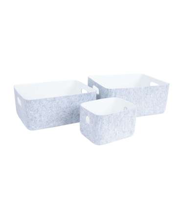 Kast LIDO FELT 33x25xH14cm, helehall