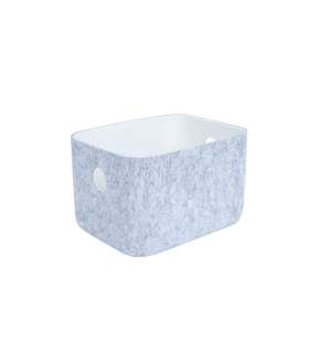 Kast LIDO FELT 20x15,5xH12cm, helehall