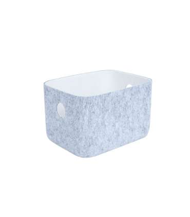 Kast LIDO FELT 20x15,5xH12cm, helehall