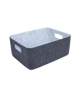 Kast LIDO FELT 33x25xH14cm, tumehall