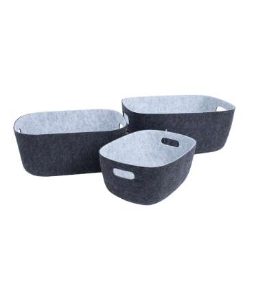 Kast LIDO POP 32x24xH14cm, tumehall