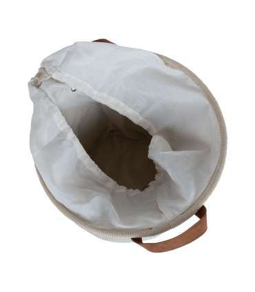 Pesukorv LIDO LEO D38xH48cm, beež velvet