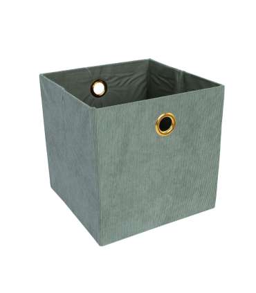 Kast LIDO LEO 30x30xH30cm, roheline velvet