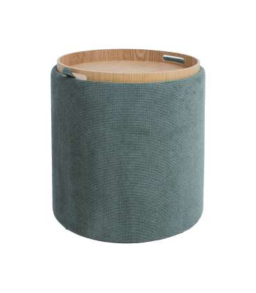 Tumba/laud HIRO D39xH44cm, roheline, pan