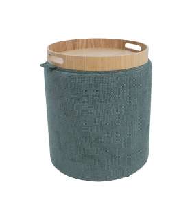 Tumba/laud HIRO D34,5xH37cm, roheline, panipaigaga