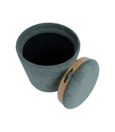 Tumba/laud HIRO D34,5xH37cm, roheline, p