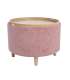 Tumba/laud HIRO D56xH42.5cm, roosa, panipaigaga