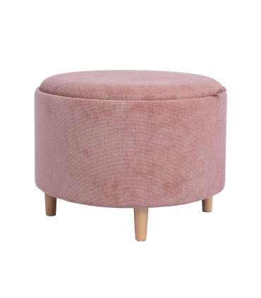 Tumba/laud HIRO D56xH42,5cm, roosa, pani