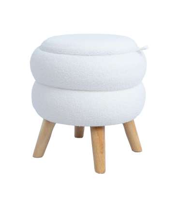 Tumba/laud HANA D40xH41cm, valge, panipaigaga