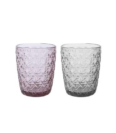 Joogiklaas DIAMOND 250ml madal, mix hall või lilla