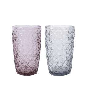 Joogiklaas DIAMOND 350ml kõrge, mix hall või lilla