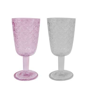 Veinipokaal DIAMOND 300ml, mix hall või lilla