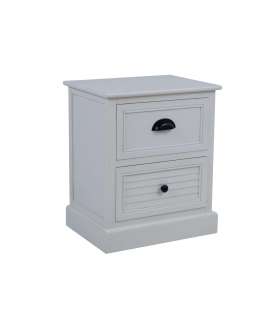 Öökapp MELDON 45x35xH55cm, valge