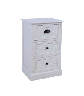 Kummut MELDON 45x35xH75.5cm, valge