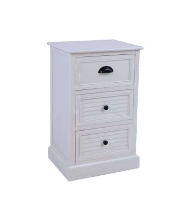 Kummut MELDON 45x35xH75.5cm, valge