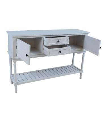 Abilaud MELDON 120x33xH81cm, valge