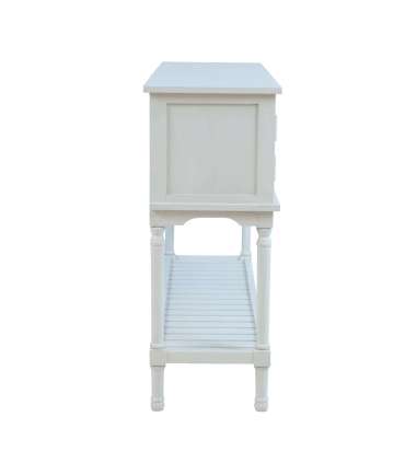 Abilaud MELDON 120x33xH81cm, valge