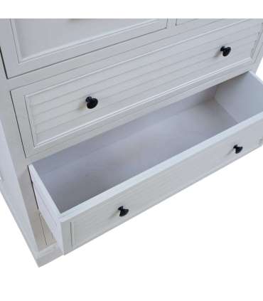 Kummut MELDON 80x35xH103cm, valge