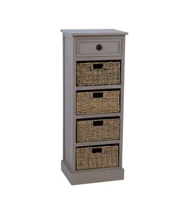 Kummut korvsahtlitega KENT 40x33xH108cm