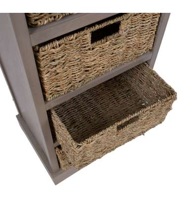 Kummut korvsahtlitega KENT 40x33xH108cm