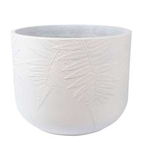 Lillepott FERN D55xH43.5cm, valge