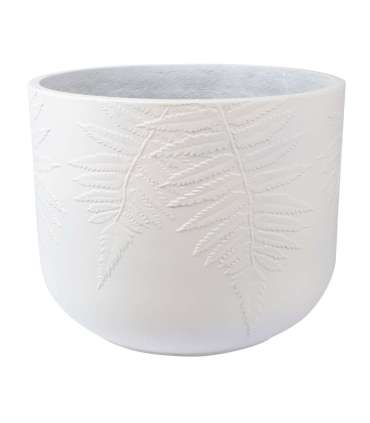 Lillepott FERN D55xH43.5cm, valge