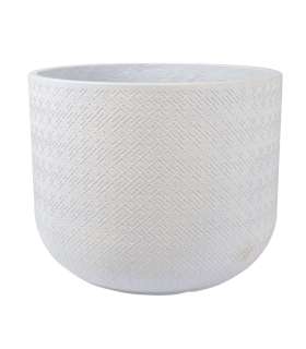 Lillepott SELENA D55xH43.5cm, valge