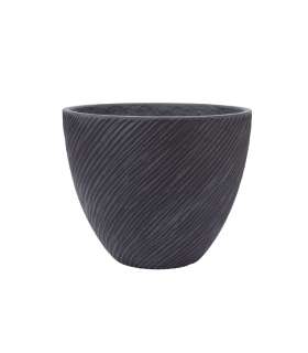 Lillepott DANAE D24xH19.5cm, tumehall