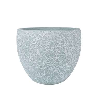 Lillepott FLORA D37xH30cm, rohekashall