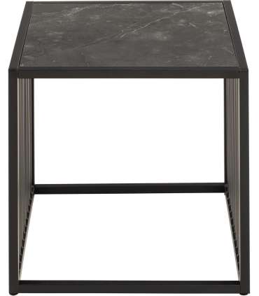 Abilaud STRINGTON 40x40xH40cm, must, melamiin, MDF, teras