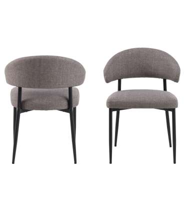 Tool EDINA pruun, 56x55xH77cm